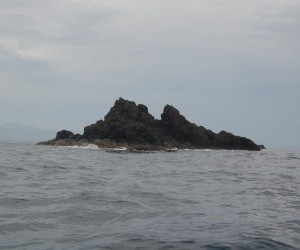 Isla en la zona de Cabo Tiburón.  Fuente: Panoramio.com Por: Juan Sebastián Echeverry